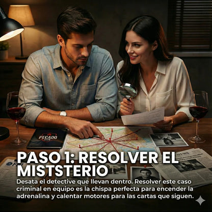 6×1 para Parejas - Cartas para la previa | cartas para la acción | 4 casos criminales REALES.