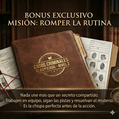 6×1 para Parejas - Cartas para la previa | cartas para la acción | 4 casos criminales REALES.